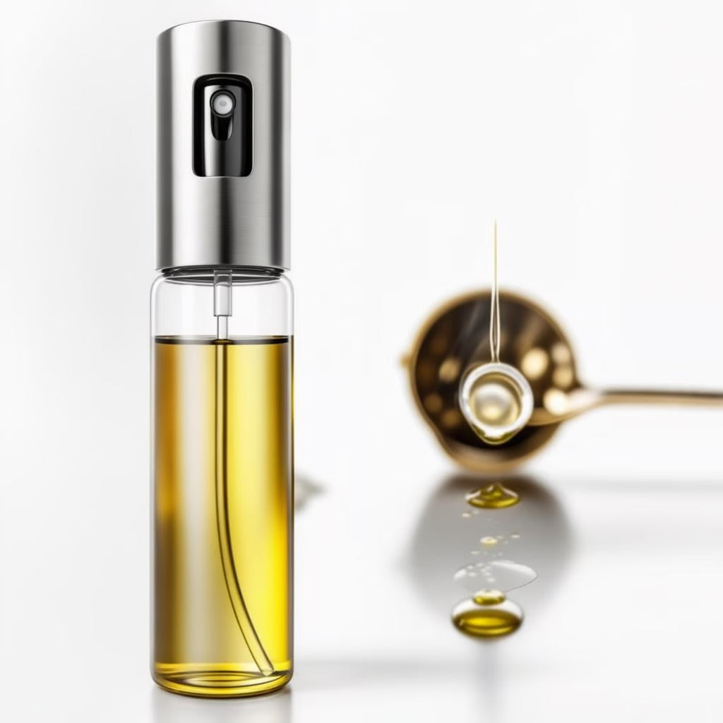 Vaporisateur d’Huile en Verre Chefelicieux — Sublimez Vos Plats avec Précision et Élégance !