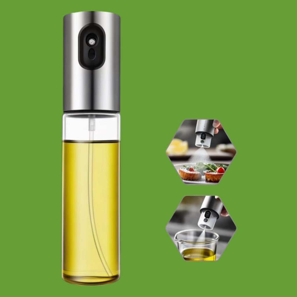 Vaporisateur d’Huile en Verre Chefelicieux — Sublimez Vos Plats avec Précision et Élégance !