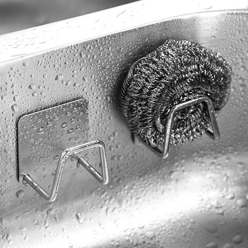 Support Éponge Autocollant – Gardez Votre Évier Propre et Organisé !